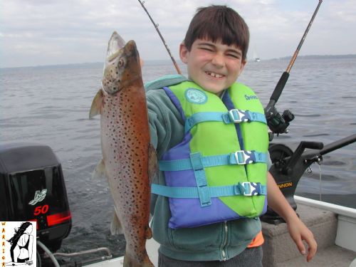 He may actually love fishing more than his dad.