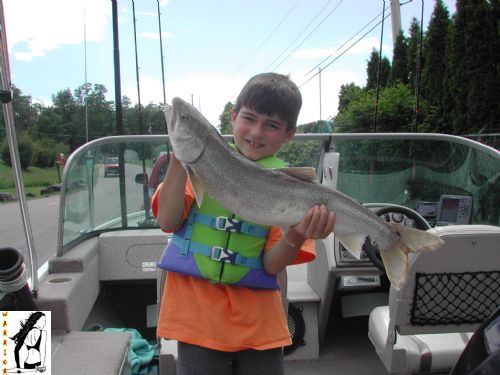 He may actually love fishing more than his dad.