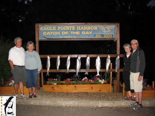 Eagle Point Catch - July 2009