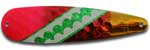 Warrior Lures 052 Fire Cracker trolling / fishing spoons.  Muskee, Salmon, Lake Trout, Steelhead trolling / fishing spoons.