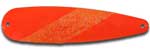 Warrior Lures 071 Orange Crush trolling / fishing spoons.  Muskee, Salmon, Lake Trout, Steelhead trolling / fishing spoons.