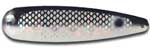 Warrior Lures 110 Black Death trolling / fishing spoons. Muskee, Salmon, Lake Trout, Steelhead trolling / fishing spoons.