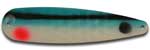 Warrior Lures 221 Blue Grave Digger Hot Glow trolling / fishing spoons. Hot Glow Muskee, Salmon, Lake Trout, Steelhead trolling / fishing spoons. Glow for 3 hours!
