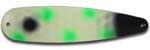 Warrior Lures 250 Irish Wobbler Hot Glow trolling / fishing spoons. Hot Glow Muskee, Salmon, Lake Trout, Steelhead trolling / fishing spoons. Glow for 3 hours!