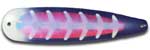 Warrior Lures 253 Artic Blast Hot Glow trolling / fishing spoons. Hot Glow Muskee, Salmon, Lake Trout, Steelhead trolling / fishing spoons. Glow for 3 hours!