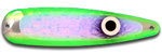 Warrior Lures 339NC Green Mile trolling / fishing spoons.  Muskee, Salmon, Lake Trout, Steelhead trolling / fishing spoons.