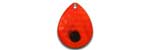 Warrior Lures 038 Rotten Orange trolling / fishing spoons.  Salmon, Lake Trout, Steelhead trolling / fishing spoons.