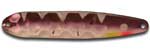 Warrior Lures FL 001 Purple Perch Flutter fishing spoons. Salmon, SteelHead and Walleye fishing spoons.