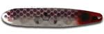 Warrior Lures FL 011 Purple Scale Flutter fishing spoons. Salmon, SteelHead and Walleye fishing spoons.