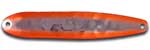 Warrior Lures FL 126 Mango Tango (Orange Back) Flutter fishing spoons. Salmon, SteelHead and Walleye fishing spoons.