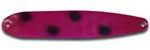 Warrior Lures FL 013 Rotten Grape Flutter fishing spoons. Salmon, SteelHead and Walleye fishing spoons.