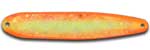 Warrior Lures FL 149 OrangePeel Flutter fishing spoons. Salmon, SteelHead and Walleye fishing spoons.
