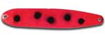 Warrior Lures FL 017 Peppermint Paddy Flutter fishing spoons. Salmon, SteelHead and Walleye fishing spoons.