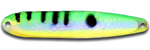 Warrior Lures FL 341NC Psychotic Perch Flutter fishing spoons.  Salmon, SteelHead and Walleye fishing spoons.