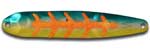 Warrior Lures FL 041 Modified Blue Dolphin Flutter fishing spoons. Salmon, SteelHead and Walleye fishing spoons.