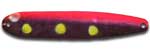 Warrior Lures FL 051 Billings Muffin Flutter fishing spoons. Salmon, SteelHead and Walleye fishing spoons.
