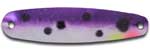 Warrior Lures LW063 Purple Huckleberry Little Warrior fishing spoons.  Bass and Walleye fishing spoons.