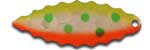 Warrior Lures 154 Banana Nut Muffin Willow Leaf fishing blades. Bass and Walleye fishing blades.