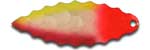 Warrior Lures 053 Pink Lemonade Willow Leaf fishing blades. Bass and Walleye fishing blades.
