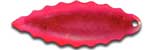 Warrior Lures 054 Raspberry Kool-Aid Willow Leaf fishing blades.  Bass and Walleye fishing blades.