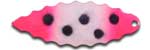 Warrior Lures 059 Pink Squirrel Willow Leaf fishing blades. Bass and Walleye fishing blades.