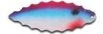 Warrior Lures 062 Kevorka Bluetail Willow Leaf fishing blades. Bass and Walleye fishing blades.