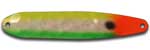 Warrior Lures FL 152 UV UV Mixed Veggies Flutter fishing spoons. Salmon, SteelHead and Walleye fishing spoons.