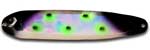 Warrior Lures XL 186N Spoiler (Green) Flutter fishing spoons. Salmon, SteelHead and Walleye fishing spoons.