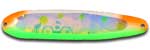 Warrior Lures XL 195N Green Jeans Flutter fishing spoons. Salmon, SteelHead and Walleye fishing spoons.