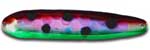 Warrior Lures XL 199N Reel Melon Flutter fishing spoons. Salmon, SteelHead and Walleye fishing spoons.