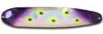Warrior Lures XL 311N Purple Spoiler Flutter fishing spoons. Salmon, SteelHead and Walleye fishing spoons.