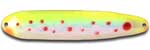 Warrior Lures XL 317N Jamaican Sunrise Flutter fishing spoons. Salmon, SteelHead and Walleye fishing spoons.