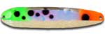 Warrior Lures XL 318N S.O.G. Froggy Flutter fishing spoons. Salmon, SteelHead and Walleye fishing spoons.