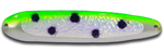 Warrior Lures XL 325NC Lances 2 Face Flutter fishing spoons. Salmon, SteelHead and Walleye fishing spoons.