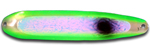 Warrior Lures XL 339NC Green Mile Flutter fishing spoons. Salmon, SteelHead and Walleye fishing spoons.